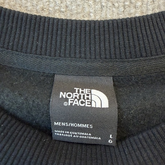 The North Face Men's Black Chicago Sweatshirt Crew Neck Retro Size L - Picture 6 of 9